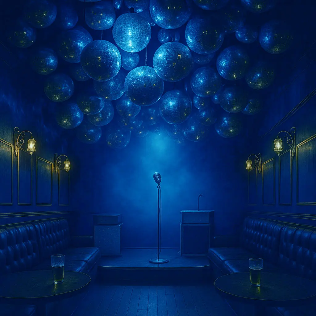 Blue Disco room